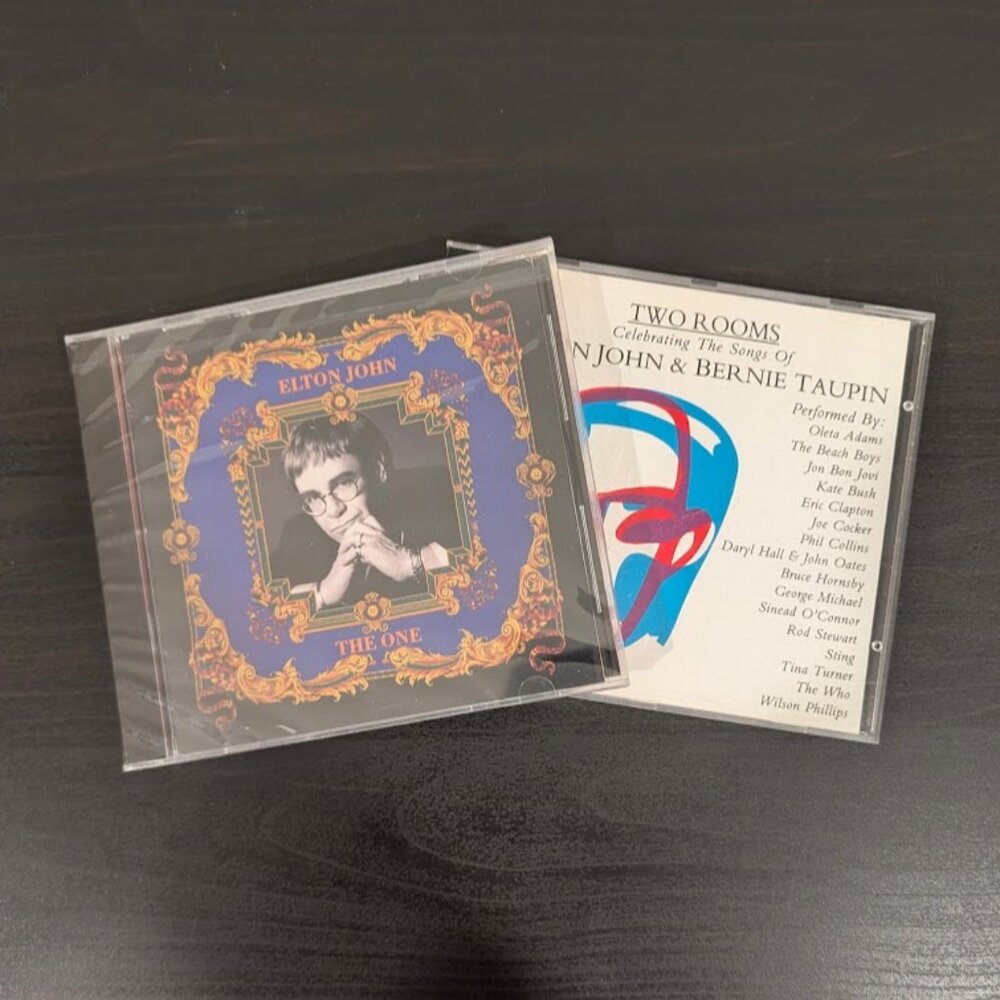 Elton John 2 CD set - The One (Sealed) & Two Rooms